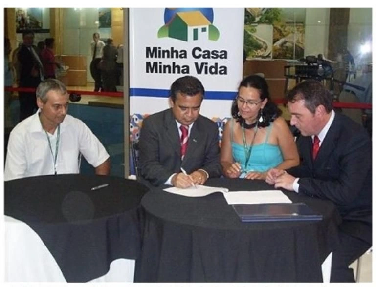 Primeiro contrato do Minha Casa Minha Vida Rural - registro institucional da CEHAF